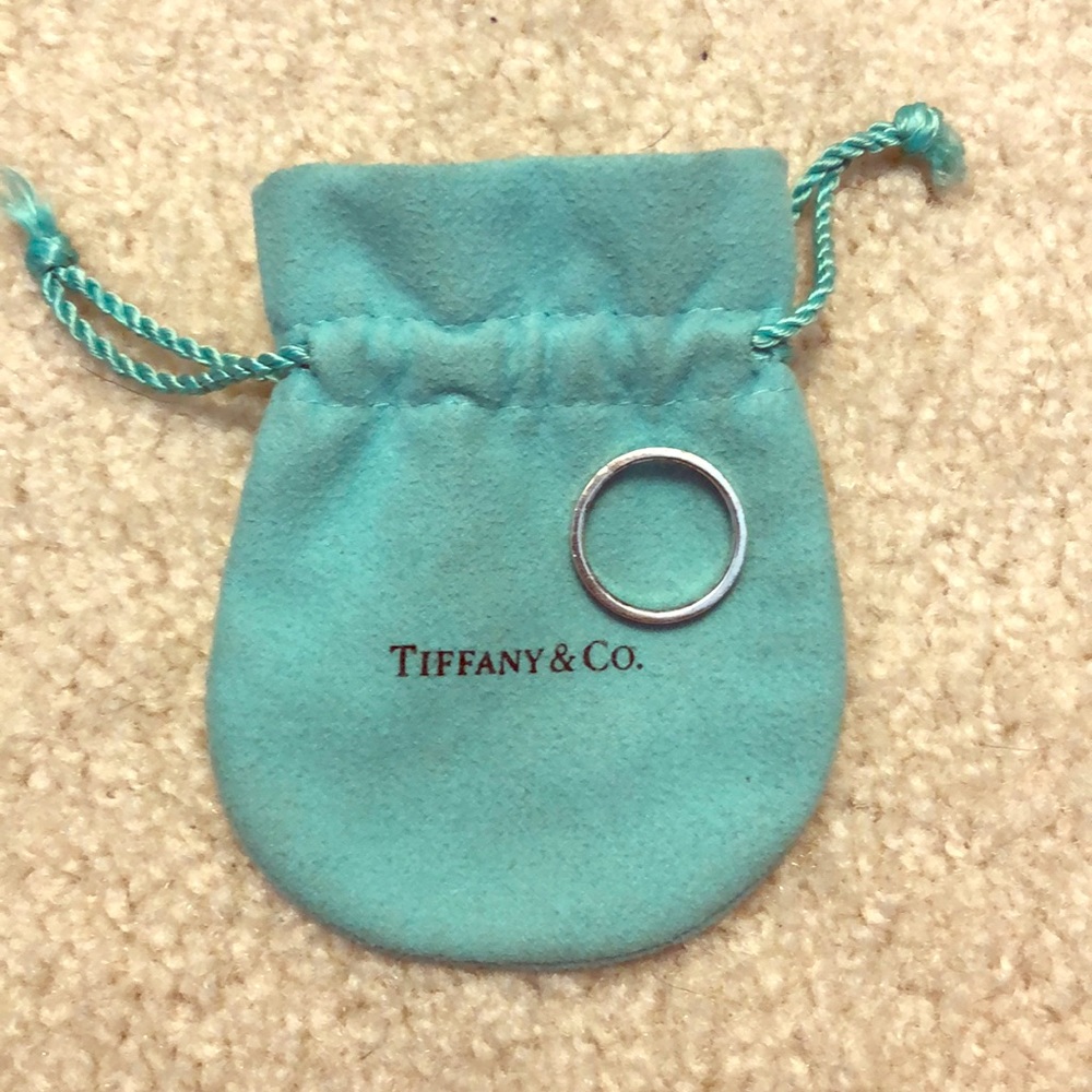 Sterling silver “I love you” Tiffany & Co ring ✨